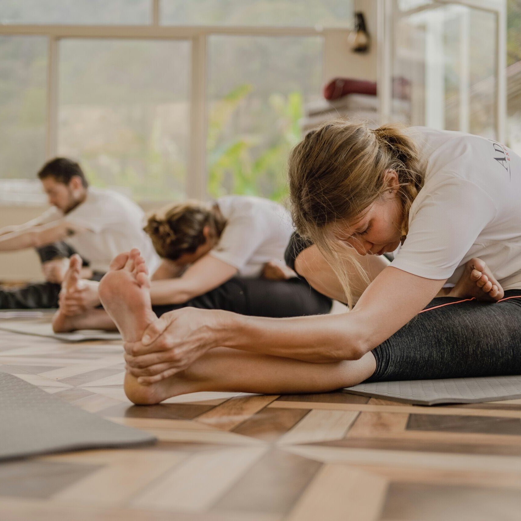 Guide position au Pilates