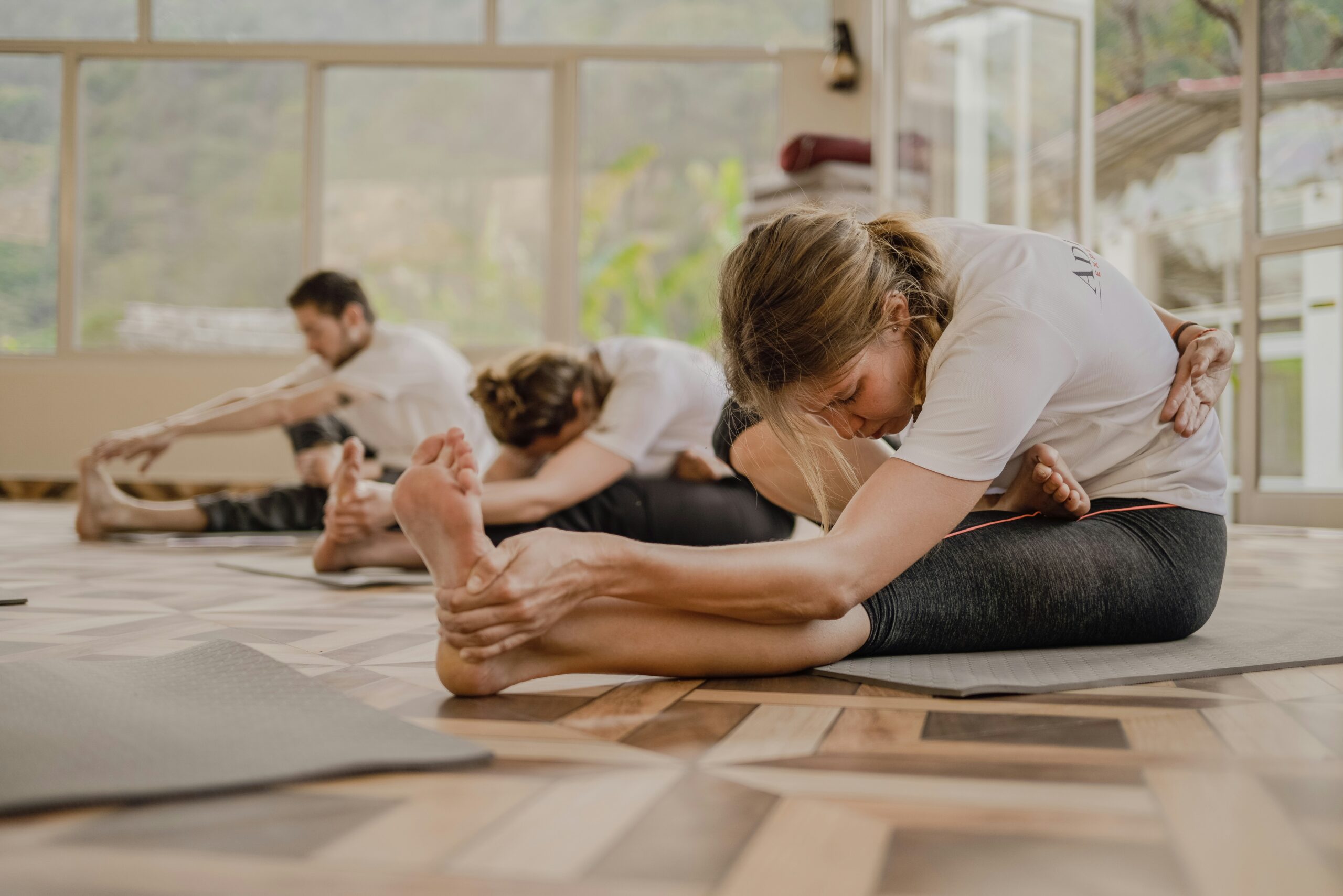 Guide position au Pilates